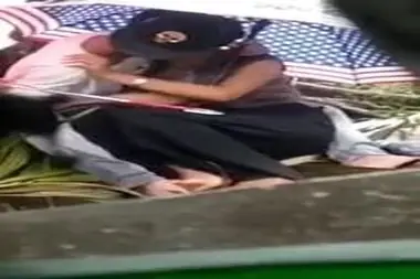 Gadis ABG Cantik Pasrah Digenjot Pas Hujan poster